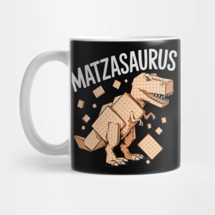 Matza Dinosaur Matzasaurus Funny Dino Passover Seder Mug
